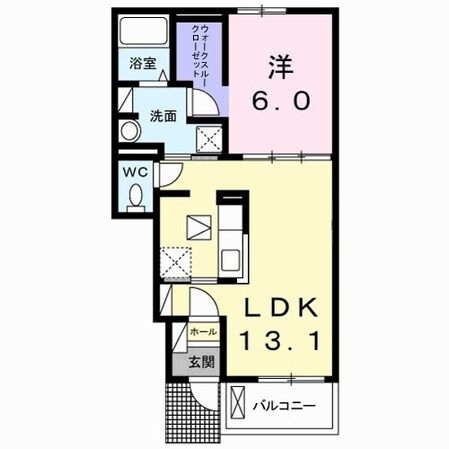 フォルトゥーナ・Ｋ　Ａの物件間取画像